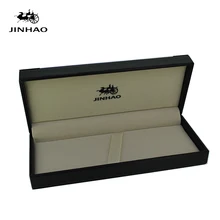Jinhao черный кожаный и деревянный футляр для подарочной ручки для авторучки не включает ручки