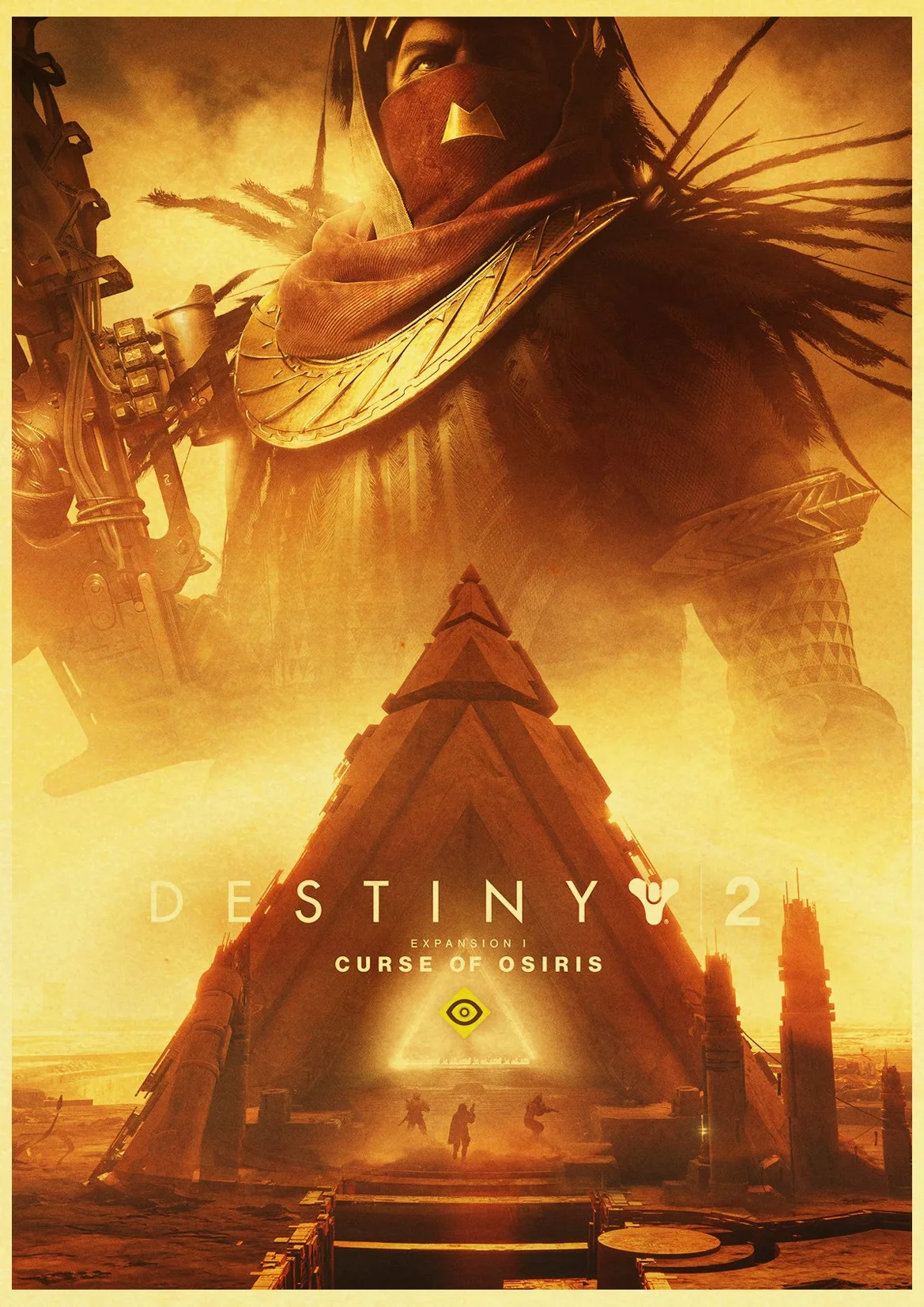 Американский Shotting игра Destiny 2 плакат Высокое разрешение стены Плакаты Ретро Стиль