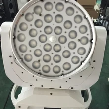 4 pcsXlot белый 36 шт.* 18 Вт 6 в 1 RGBWY+ УФ светодиодный движущаяся головка zoom light dmx управление сенсорный светодиодный LED сценическое освещение, размытый свет для бара