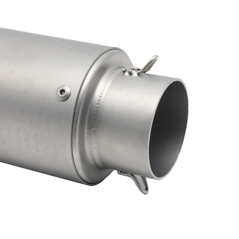 Alconstar-60mm de Escape de la motocicleta Akrapovic silenciador de Escape Moto Dirt Pit bicicleta Scooter ATV Off Road Motocross NINJA CRF230 Alconstar-60mm de Escape de la motocicleta Akrapovic silenciador de Escape Moto Dirt Pit bicicleta Scooter ATV Off Road Motocross NINJA CRF230