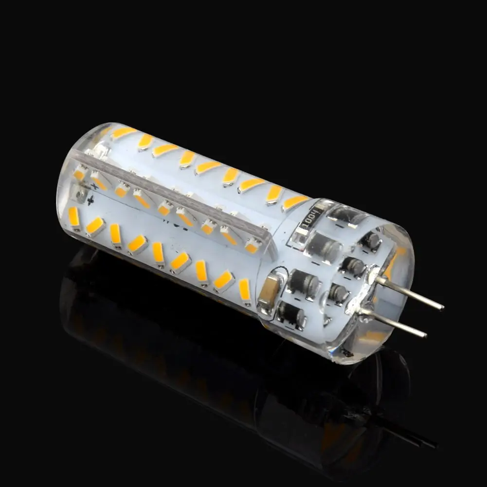 3W 3,5 W 5W 6W 7W 8W 9W SMD3014 G4 светодиодный светильник DC силиконовые лампы 24/32/48/57/64/72/81/104 светодиодный s заменить 10W 30W 50W галогенный светильник