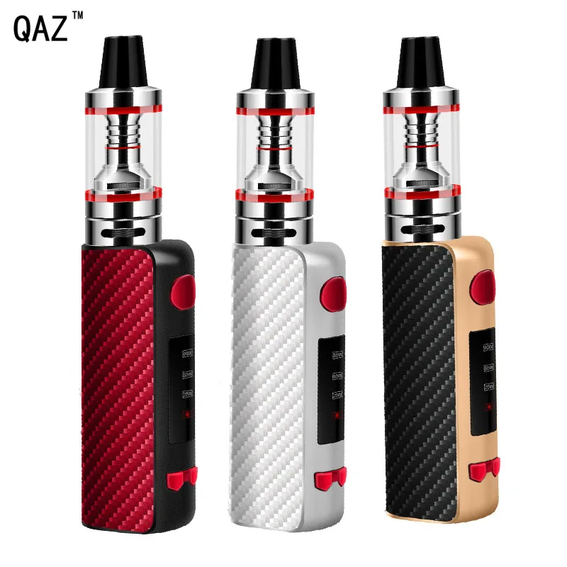 Online NEUE vape Elektronische Zigarette mod Rauch Stift Shisha MINI 80W Starter Kit 510 Metall Körper 2,5 ml vaporizador e zigaretten Vaper