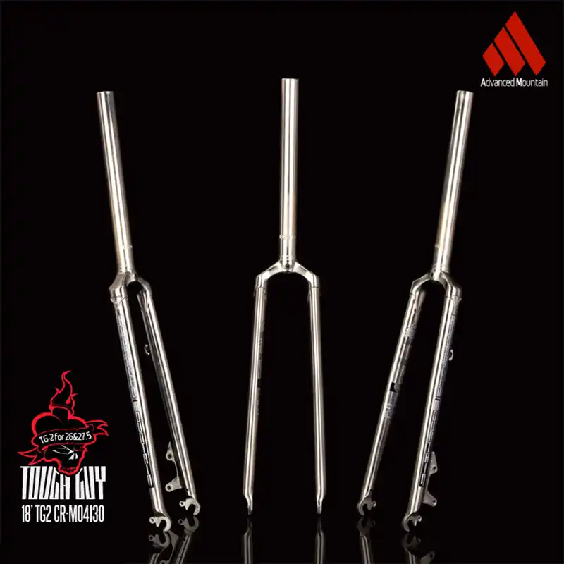 steel mountain bike fork