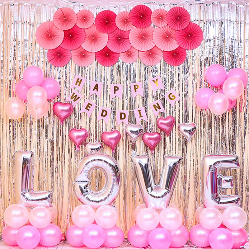 1M Rainbow Backdrop Foil Curtains Background Baby Shower Christmas Wedding Party Decor Birthday Bachelorette Party Supplies,Q