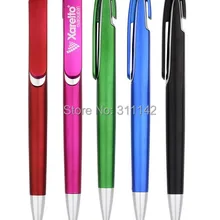 Горячие продажи высокого качества красочные рекламные ручки с пользовательским логотипом ручка на заказ с компанией шариковая ручка с логотипом оптом