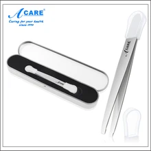 ACARE Eyebrow Tweezers with Storage Iron Box Stainless Steel Eye Brow Remover Kit Eyebrow Razor Trimmer
