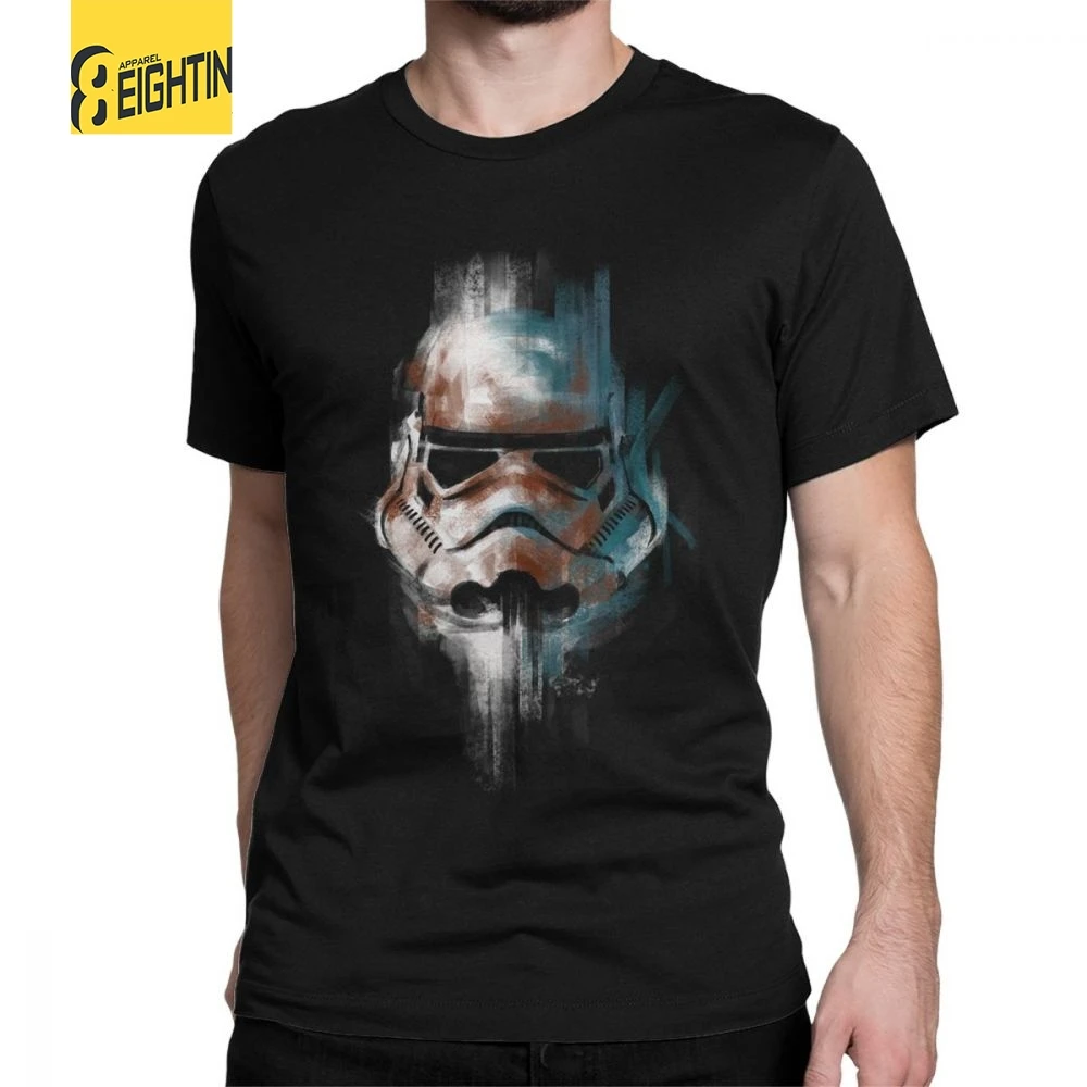 

StarWars T-Shirt Man Star Wars T Shirt Men Tops Imperial Stormtrooper Short Sleeve Cotton Luxury Brand Clothing Fitness Tees