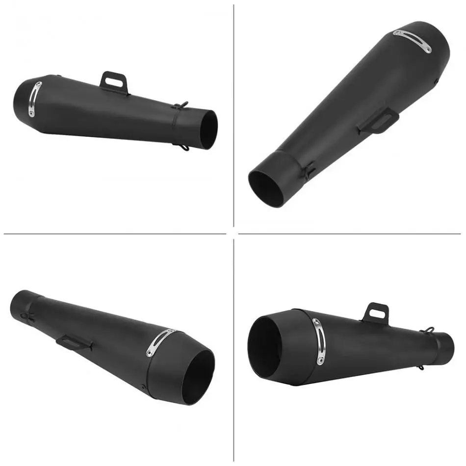 51mm de Escape de la motocicleta de Escape silenciador tubo para Honda CBR1000/Yamaha R6/Kawasaki Universal se adapta a la mayoría de las motocicletas
