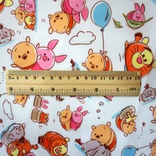 145*90 см мультфильм медведь водонепроницаемый ткань Оксфорд для лоскутное ПВХ DIY швейная скатерть мешок плащ