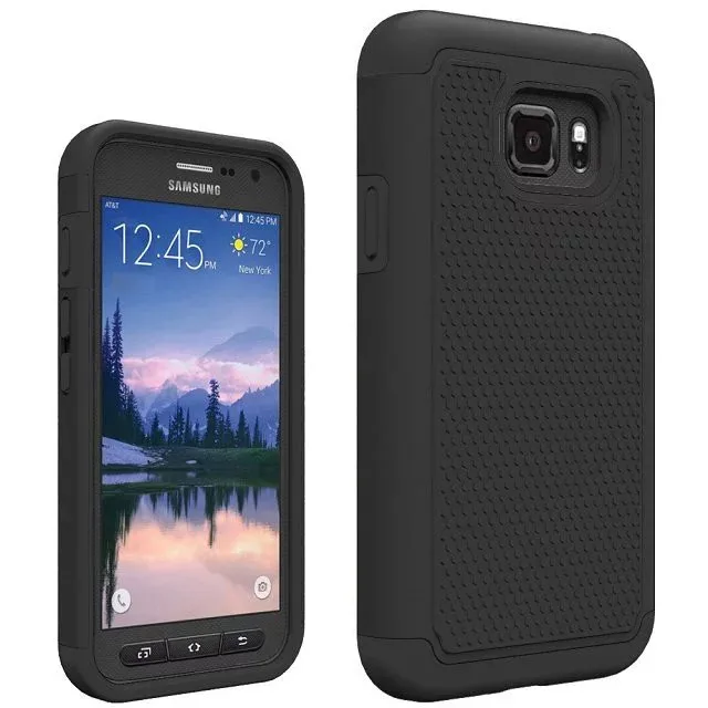 

Shockproof Slim Hybrid Dual Layer Armor Defender Protective Case Cover For Samsung Galaxy S7 Active G891A