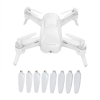 

8Pcs Replacement White Propeller for Yuneec Breeze Selfie Drone 4K Quadcopter Quick Release Props Blade CW CCW With Removal Tool