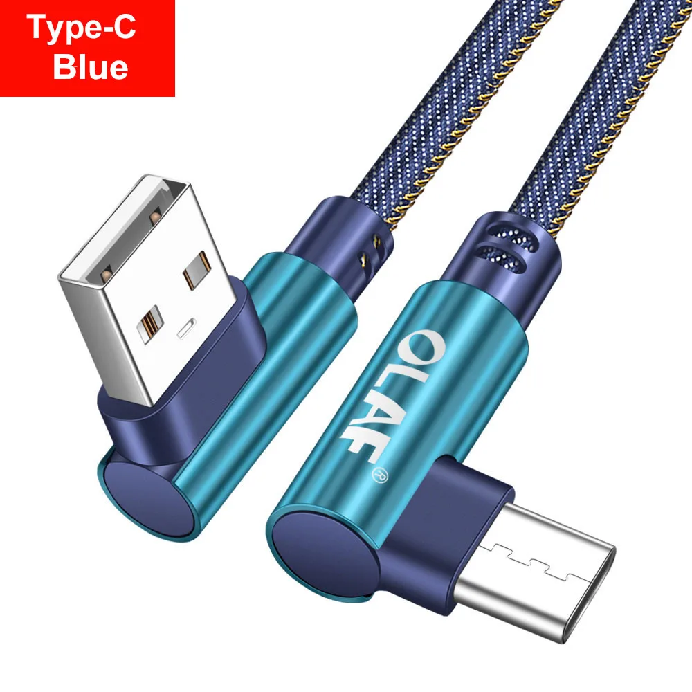 blue type-c cable