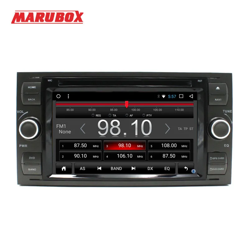Sale MARUBOX 2Din Android 7.1 For Ford Focus 2008-2011 Ford Fiesta Mondeo Transit C-Max 7" GPS Stereo Radio Car DVD Player 7A601DT3 1