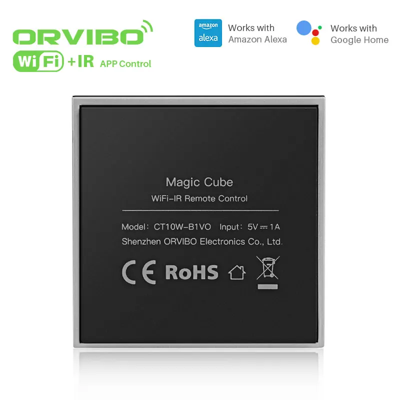 Orvibo Magic Cube универсальный Смарт-контроллер с функцией обучения WiFi 4G ИК беспроводное соединение работает с Amazon Alexa