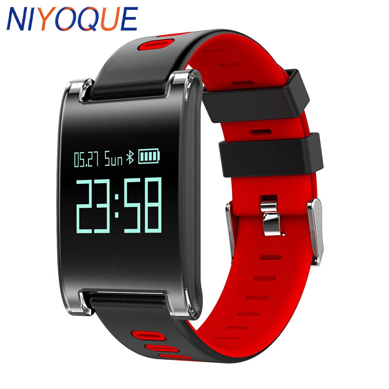 

NIYOQUE DM68 Heart Rate Smart Watch With Blood Pressure Monitor Fitness Tracker Smartwatch Waterproof IP67 Connect Apple Android