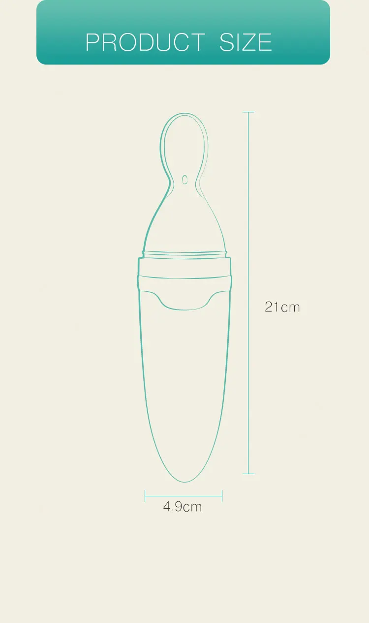 Детские сжимая ложка для кормления силиконовая Training Совок риса Крупы Еда дополнение подачи Кормление Ложка для малышей