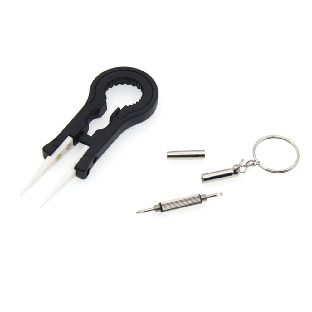 9 в 1 Mini Vape DIY сумка для инструмента Пинцет плоскогубцы провода комплект