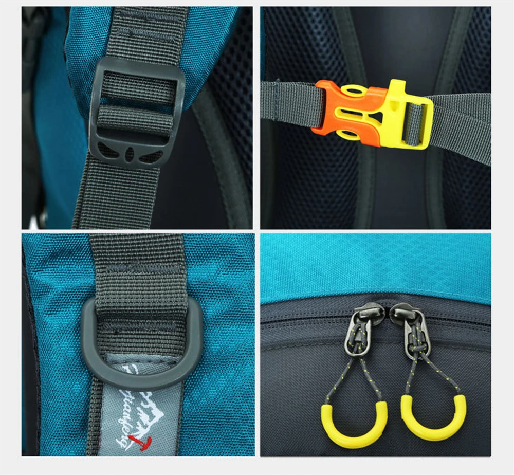 50L Hiking Backpack Rucksacks Waterproof Backpack Men Outdoor Camping Backpack Gym Bags Travel Bag Women Large Sport Bags
