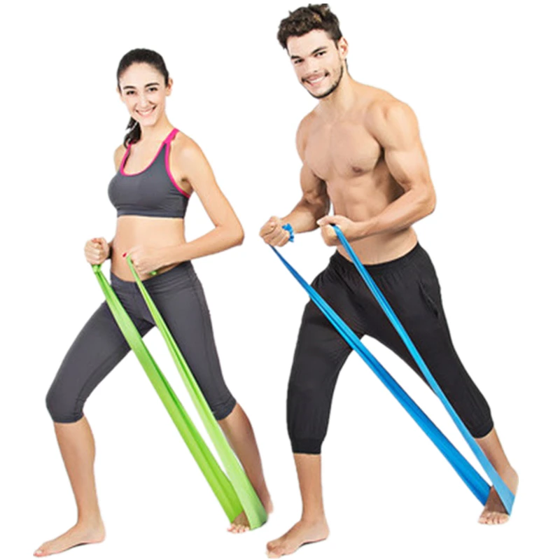 

Elastic Yoga Pilates Rubber Stretch Exercise Strength Performance Band Arm Back Leg Fitness Exercise Rubbers Fitnes Loop Rope