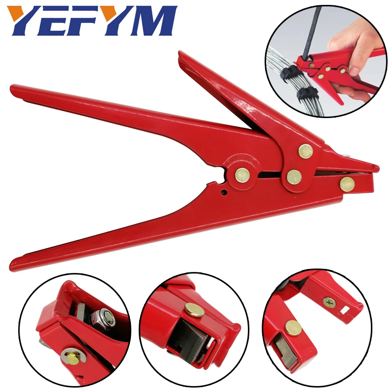 

YEFYM HS-519 fastening and cutting tools special for cable tie gun for nylon cable tie width: 2.4-9mm hand tools