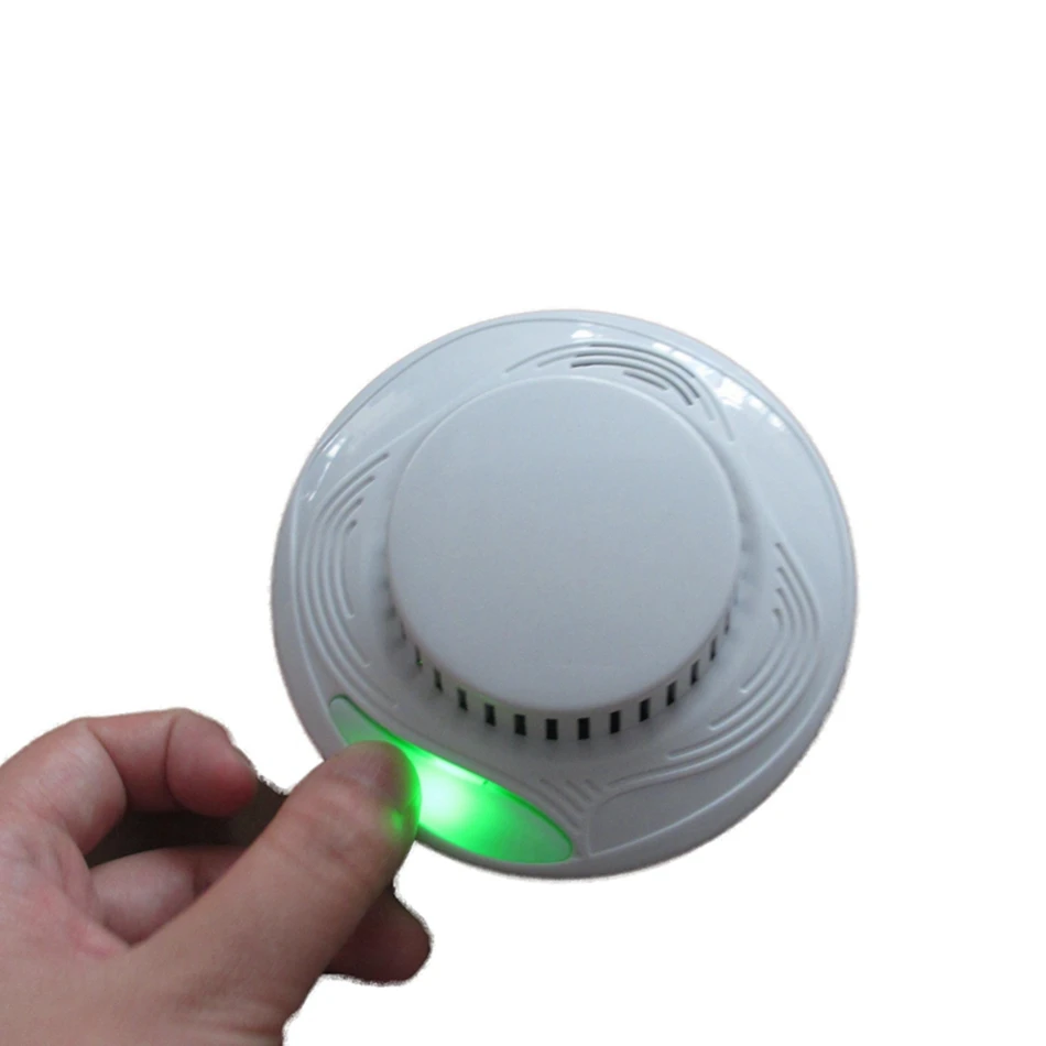 

33MHZ Wireless Smoke Detector Voice Broadcast Multi-language Sound Version Independent Smoke Detector Alarms