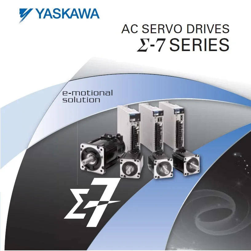 Новый и оригинальный сервопривод серии Yaskawa SGM7J с абсолютным кодером с тормозом 100 Вт SGM7J-01A7C6E + SGD7S-R90A00A