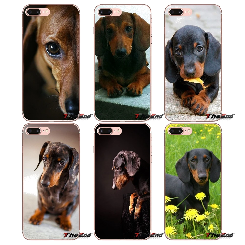 

For Huawei G7 G8 Ascend P7 P8 P9 Lite Honor 4C 5X 5C 6X Mate 7 8 9 Y3 Y5 Y6 II Pro Dachshund Teckel Dackel Dog Silicone Case