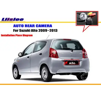 

Liislee Car Parking Camera / Reverse Camera For Suzuki Alto 2009~2013 / RearView Camera / License Plate Lamp OEM