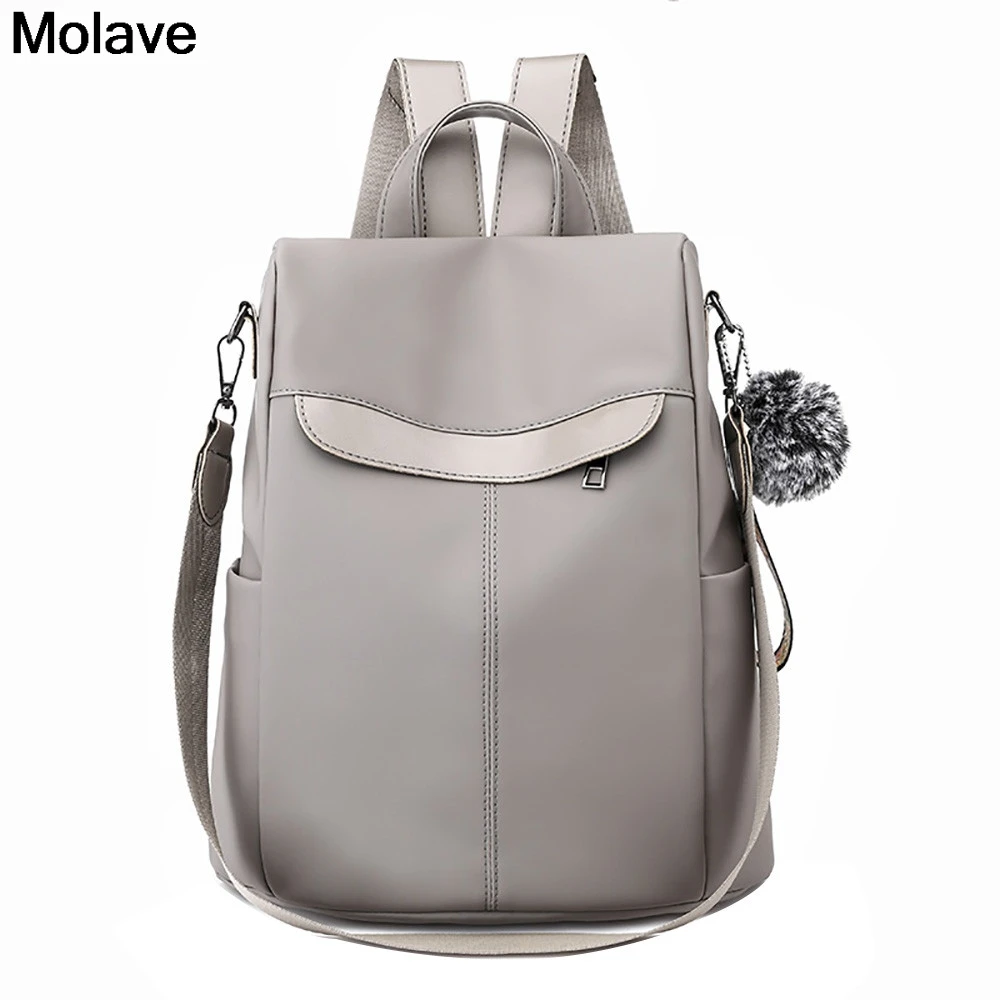 

MOLAVE Backpack Wild Women Oxford Cloth Backpack Girl Teenage Shoulder Bags Large Capacity Student Mochila Feminina 3.NOV.30