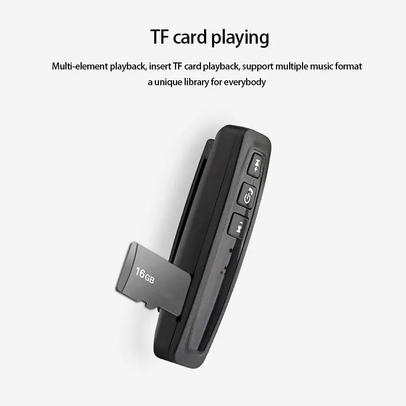 Hevaral Bluetooth приемник 3,5 мм AUX Jack стерео Музыка Аудио Поддержка TF карта с микрофоном черный беспроводной приемник Bluetooth адаптер