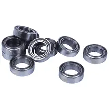 10pcs Miniature Sealed Metal Shielded Metric Radial Ball Bearing Model: MR106-ZZ 6x10x3Mm 10pcs Miniature Sealed Metal Shielded Metric Radial Ball Bearing Model: MR106-ZZ 6x10x3Mm