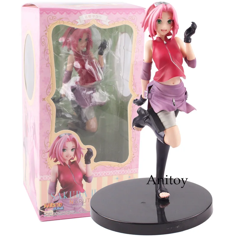 

Naruto Shippuden Figure Naruto Gals Sakura Haruno Girls PVC Action Figure Collectible Model Toy 20.5cm