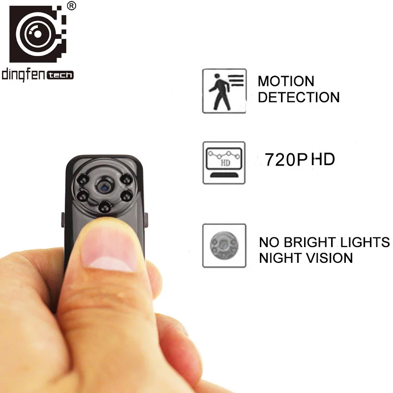 Новый 720 P Micro Камера HD Mini DV DVR малых Cam движения Сенсор невидимый Инфракрасный
