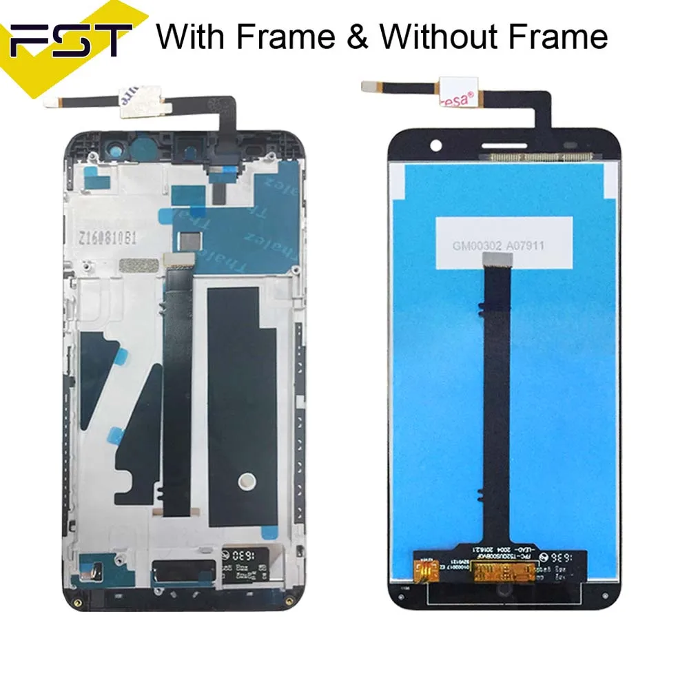 Cena Dla ZTE blade V7 ekran LCD dotykowy digitizer dla ZTE V7 ekran LCD dla ZTE blade V7 montaż wyświetlacza LCD z ramą