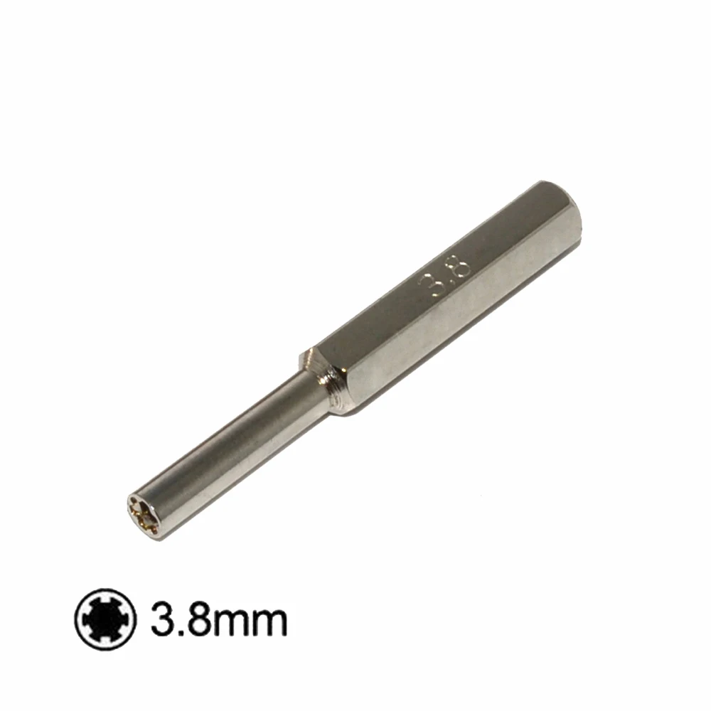 

50PCS For universal shredder screwdriver the length of the knife is 5cm and the sleeve is 3.8mm Security Bit