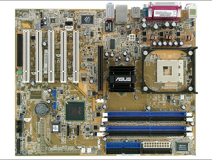 original motherboard for ASUS P4P800 SE DDR Socket 478 USB 2 0 865PE Desktop motherborad Free