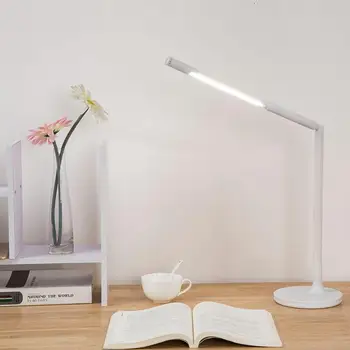 

LED Desk Lamp with USB Port Eye- Care Dimmable Lamp 3 Color Temperatures with unlimited Stepless dimming Brightness