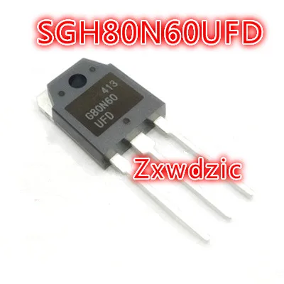 

10Pcs SGH80N60UFD TO-3P SGH80N60 TO-247 G80N60 G80N60UFD 80N60
