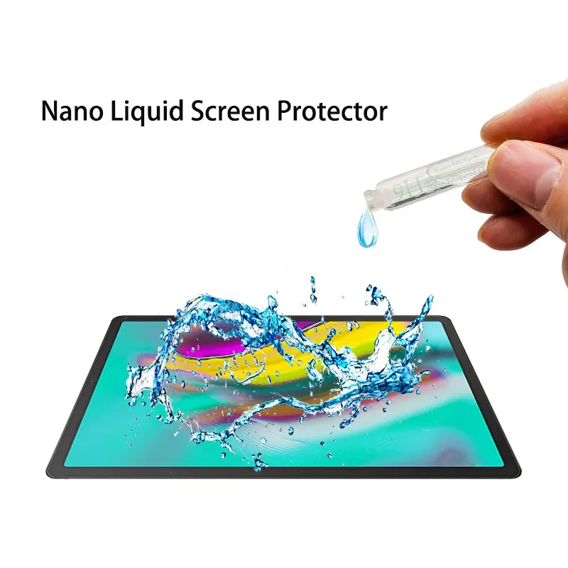 Nano жидкое закаленное стекло для всех универсальных Samsung Galaxy Tab S5e A 10 1 5 7 0 E J S4 S3