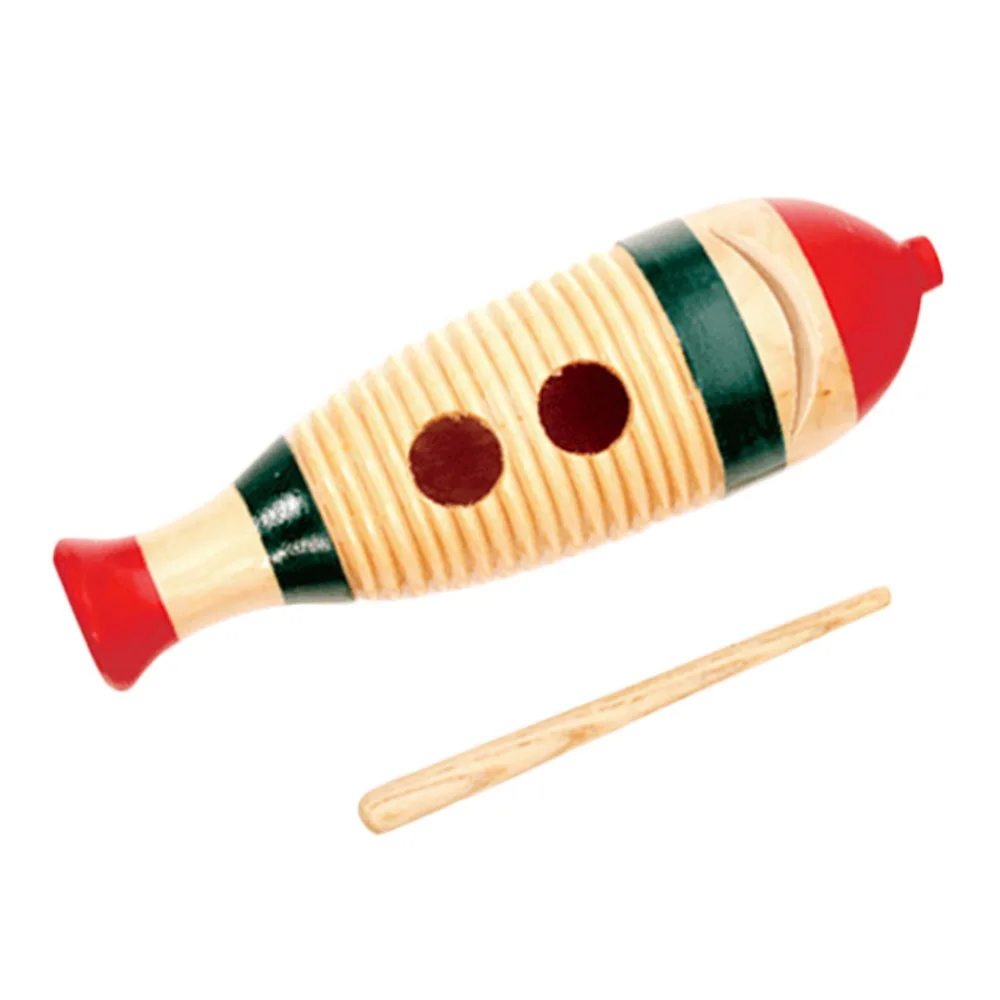 Kindergarten Early Learning Wooden Fish Percussion Instrument Kids