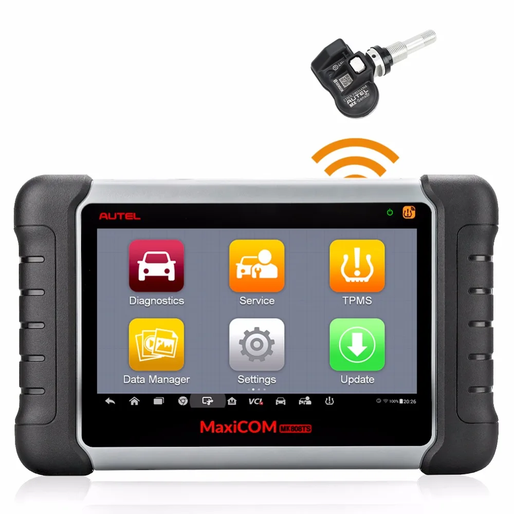 AUTEL MaxiCom MK808TS инструмент диагностики OBD2 масло сканера сброса EPB BMS SAS DPF IMMO TPMS для DIYer мелкий ремонт Магазин Код Reader