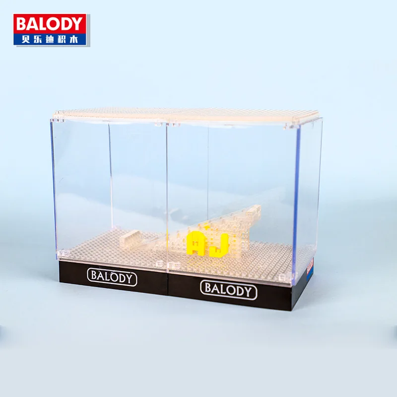 BALODY коробка со светодиодным дисплеем для конструктора обуви акриловая
