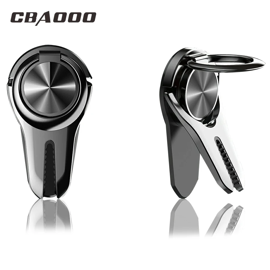 

Finger Ring Holder Car Phone Holder Car Air Vent Mount Holder Gyro Hand Spinner Rotary Rotation Metal Stand Mobile Phone Holder