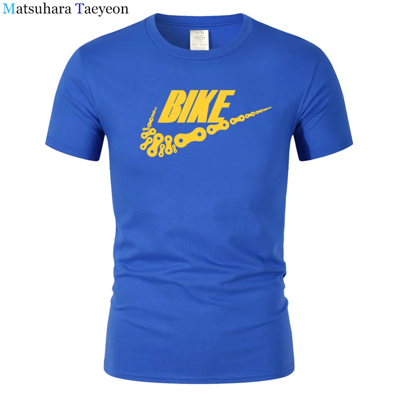 Brand Biker Men T Shirt Top Cool Printed Cotton Short Sleeve Bicycleer Chain Men's T-shirts Casual Man Clothing Shirt T153 Brand Biker Men T Shirt Top Cool Printed Cotton Short Sleeve Bicycleer Chain Men's T-shirts Casual Man Clothing Shirt T153