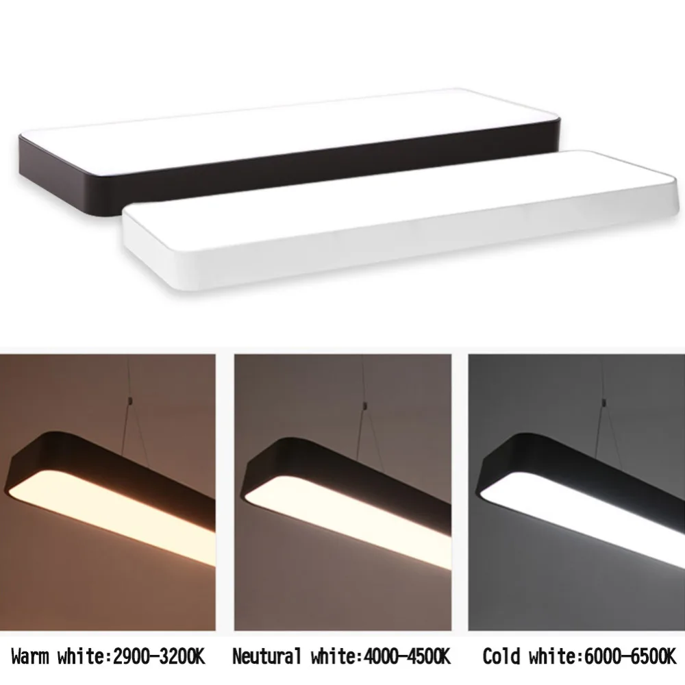  LED Modern Ceiling Light Lamp dimmable Surface Mount Panel Rectangle Lighting Fixture Bedroom Livin - 32445613098