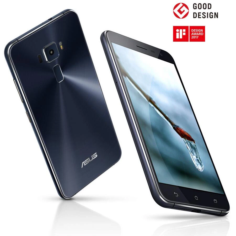 Мобильный телефон Asus Zenfone 3 ZE552KL 4G LTE Android 6,0 5,5 дюймов 1920x1080p 4 Гб ОЗУ 64 Гб ПЗУ Snapdragon 625 OctaCore NFC