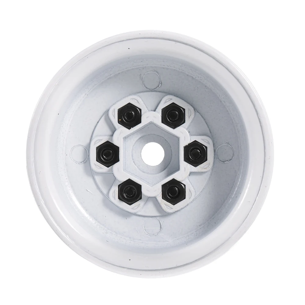 4pcs AUSTAR AX617GL 1.9 inch Metal Wheel Hub Rim Set RC Tiires Part for Axial SCX10 RC4WD D90 110 RC Rock Crawler Car Vehicle (3)