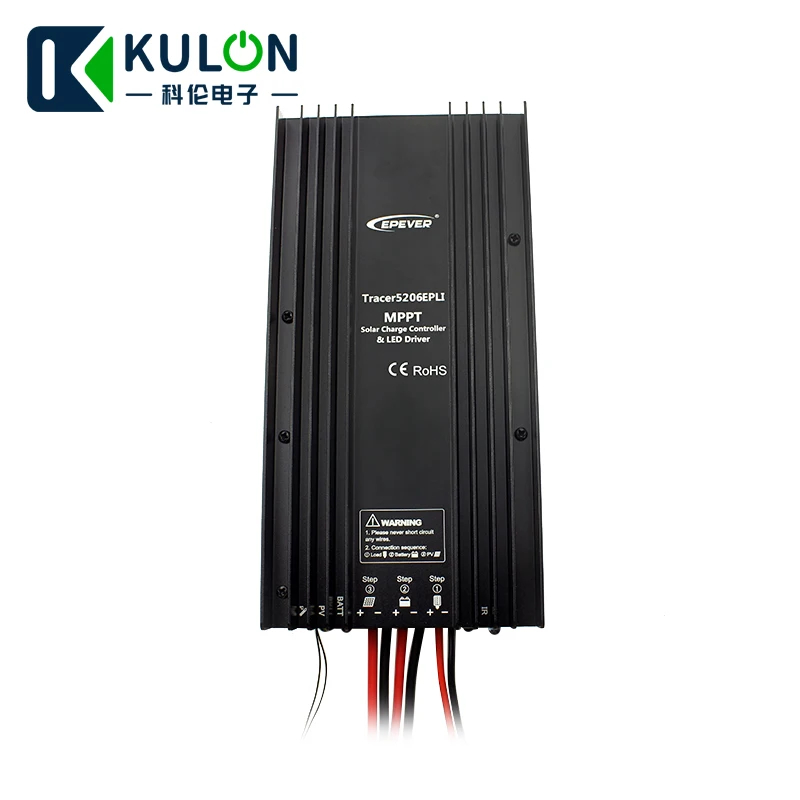 EPEVER Tracer5206LPLI 20A 12В 24В литиевая батарея MPPT Контроллер заряда с драйвером