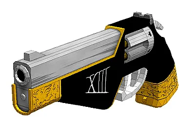 

Black Cat Robbery-Hades Paper Model Weapons Firearms 3D 3D Hand-made Drawings Military Paper Puzzle Toy