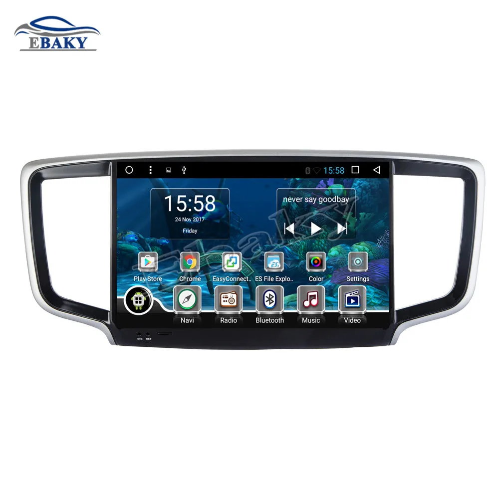 Top NaviTopia 10.1inch 1GB/2GB RAM Quad Core/Octa Core Android 7.1/8.1 Car DVD Radio for Honda Odyssey 2015 with GPS/wifi/maps 2